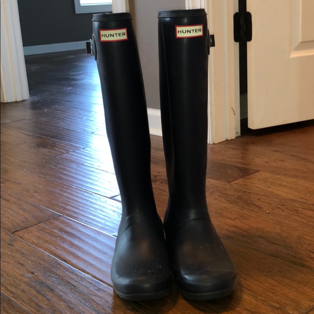 Hunter rain boots